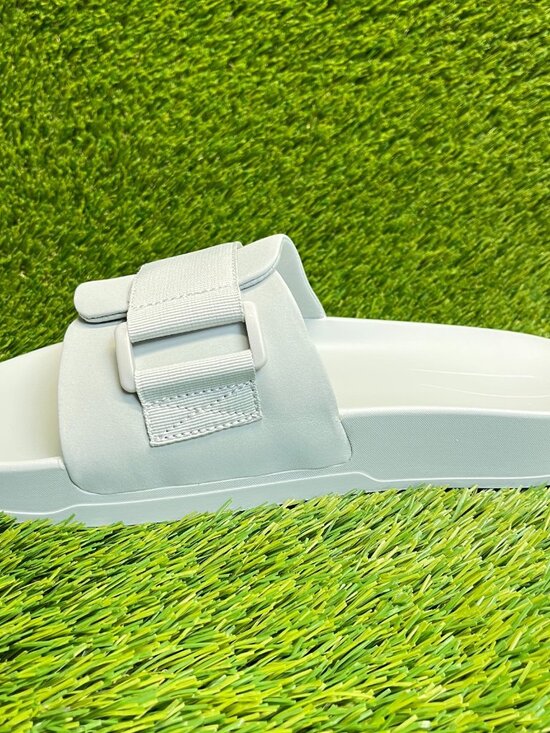 Nobull Mens Size 11 Gray Blue Beach Outdoor Slip-On Adjustable Slide Sandals main image 10